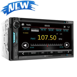 Soundstream VR-7002 7” 2-DIN DVD Multimedia w/ Android PhoneLink