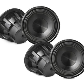 (2) ALPINE X-W10D4 10" 900w RMS Car Audio Subwoofers DVC Dual-4ohm X-Series Subs