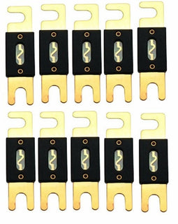 10 American Terminal ANL80GL 80 Amp Gold-Plated ANL Fuse with Status Indicator