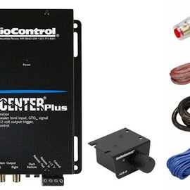 Audio Control The Epicenter Plus & Absolute KIT4<br/> Bass Restoration Processor with OEM Integration plus Auxiliary Input & Absolute 4 Gauge Amp Kit
