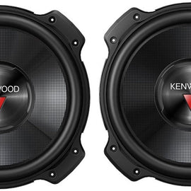 2 Kenwood KFC-PS2516W 10" Shallow Subwoofer<br/> Shallow Design Car subwoofer enclosure 10" (25 cm) 1300 W 4 Ω