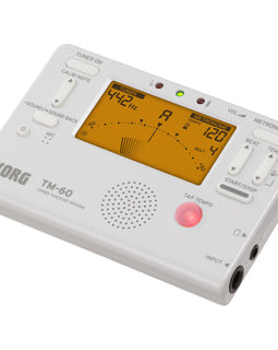 Korg TM-60 Combo Tuner Metronome (White)