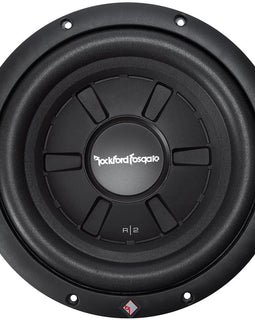(2) Rockford Fosgate R2SD4-10 10" 800 watt Prime R2 Dual 4 Ohm Voice Coil Shallow Subwoofers Stamped Solid-steel Frame - Mica-injected Polypropylene Woofer Cone with Poly-foam Surround