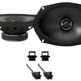 Alpine S Rear Speaker Replacement Kit For 1997-2003 Chevrolet Chevy Malibu