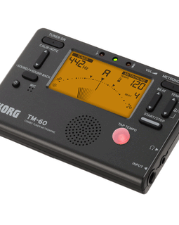 Korg TM-60 Tuner Metronome Combo With Large Screen Black