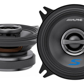 Alpine 140w Front Factory Speaker Replacement Kit For 1987-1995 Jeep Wrangler YJ