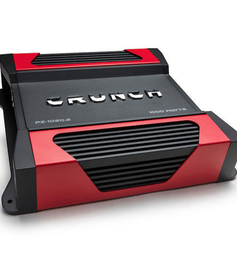 Crunch Powerzone PZ-1020.2 1100W Max (500W RMS) 2-ohm Stable 2-Channel Amplifier