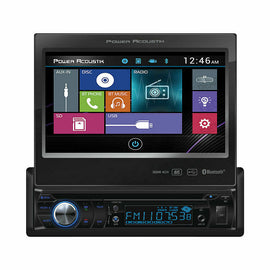 Power Acoustik PD-724B Single Din In-Dash Car StereoSingle-DIN FLIP-UP In-Dash DVD/CD/MP3/SD/USB/AM/FM Player 7" Bluetooth SD USB Input Touchscreen Car Stereo