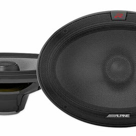 Alpine R-S69.2 Rear Speaker Replacement Kit + METRA 72-4568 For 1997-2003 Chevrolet Chevy Malibu