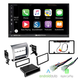 VRCPAA-70M 7" Double DIN Bluetooth CarPlay Android Dash Kit for 2005-2011 Toyota Tacoma