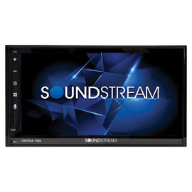 Copy of Soundstream VRCPAA-70M 7 Inch Touchscreen Mechless Double DIN Bluetooth Apple CarPlay & Android Auto Car Audio