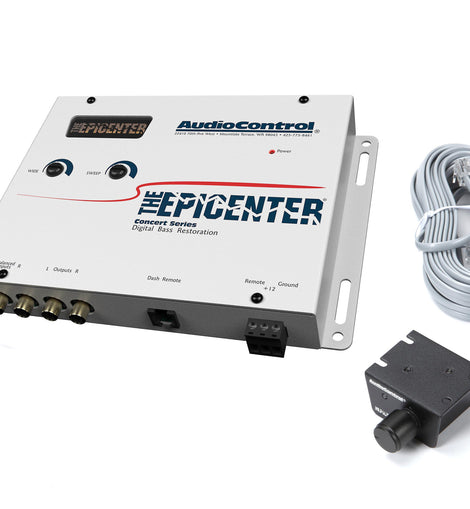 AudioControl The Epicenter Digital Bass Restoration Processor (White)