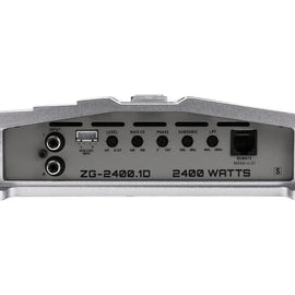 Hifonics ZG2400.1D 2400W ZEUS Gamma Series Monoblock Subwoofer Amplifier